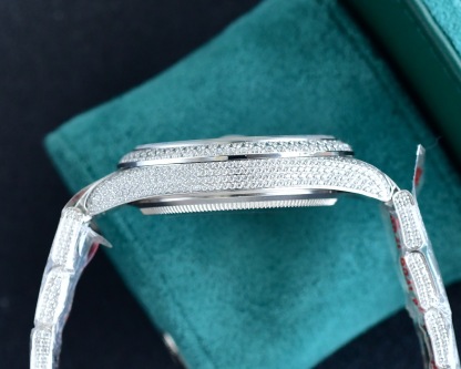 ロレックス「Rolex」‌ デイトナ 126589TBR フルダイヤモンド クロノグラフ腕時計40mm