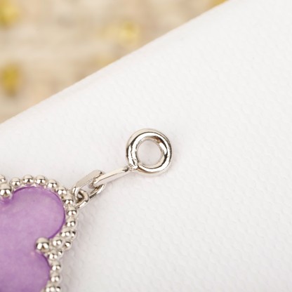 ヴァン クリーフ＆アーペル「Van Cleef & Arpels」Alhambra パールマザーオブパール レーザー ブレスレット19cm