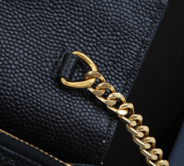 サンローラン「Saint Laurent」なし☆YSL モノグラム エンベロープ チェーンウォレット