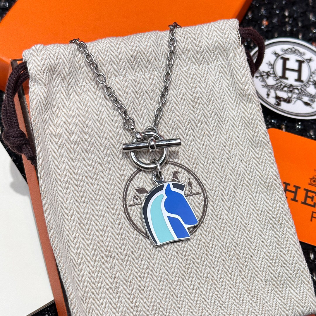 エルメス「Hermès」Helios Cheval ネックレス