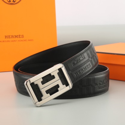エルメス「Hermès」 プレミアムスチールバックル ベルト100cm