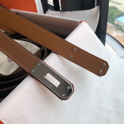 エルメス「Hermès」 Kelly Pocket 18 レザーベルト100cm
