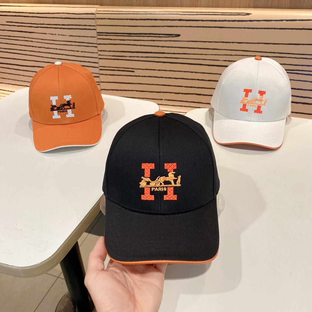 エルメス「Hermès」ユニセックス ベースボールキャップ