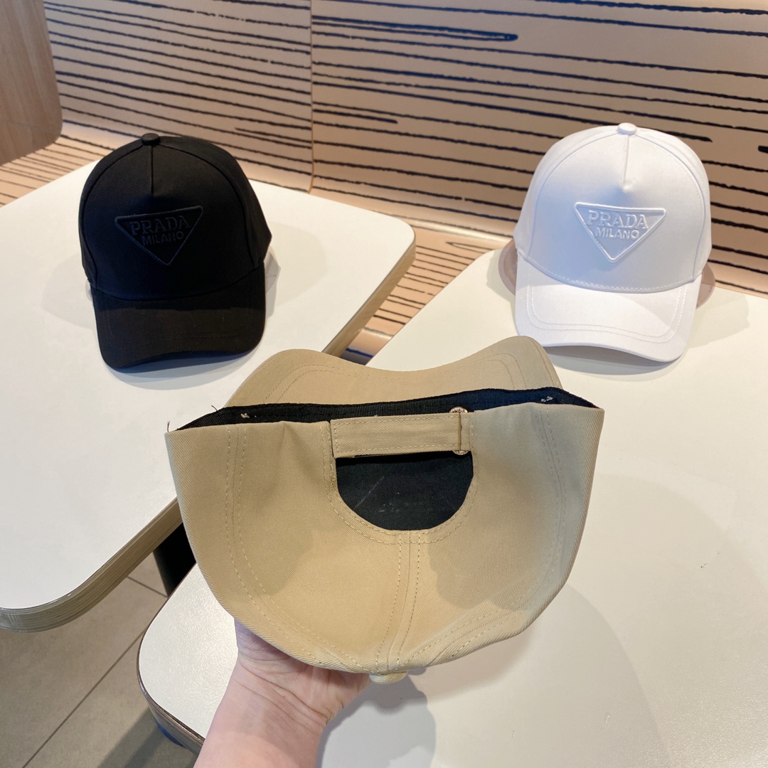 プラダ「Prada」2024 スポーツスタイル リミテッド ベースボールキャップ