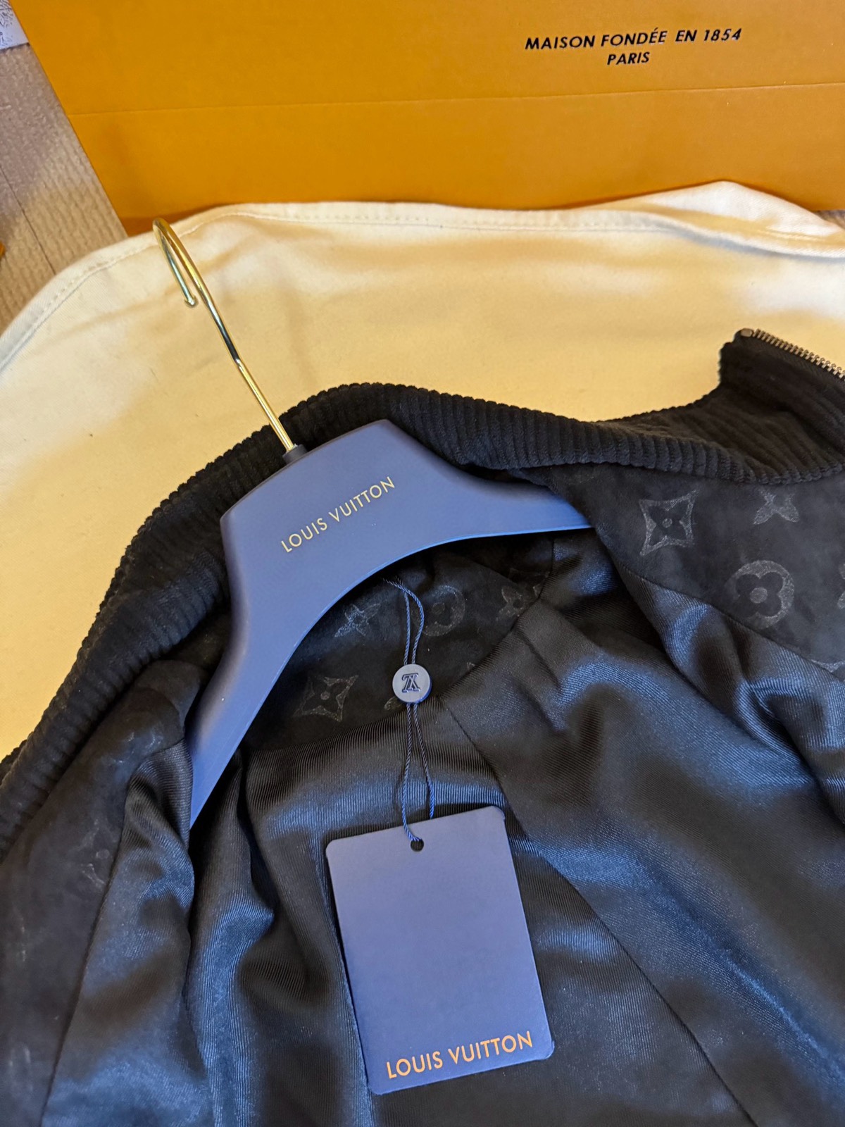 ルイ・ヴィトン「Louis Vuitton」ラムレザージャケット アウター