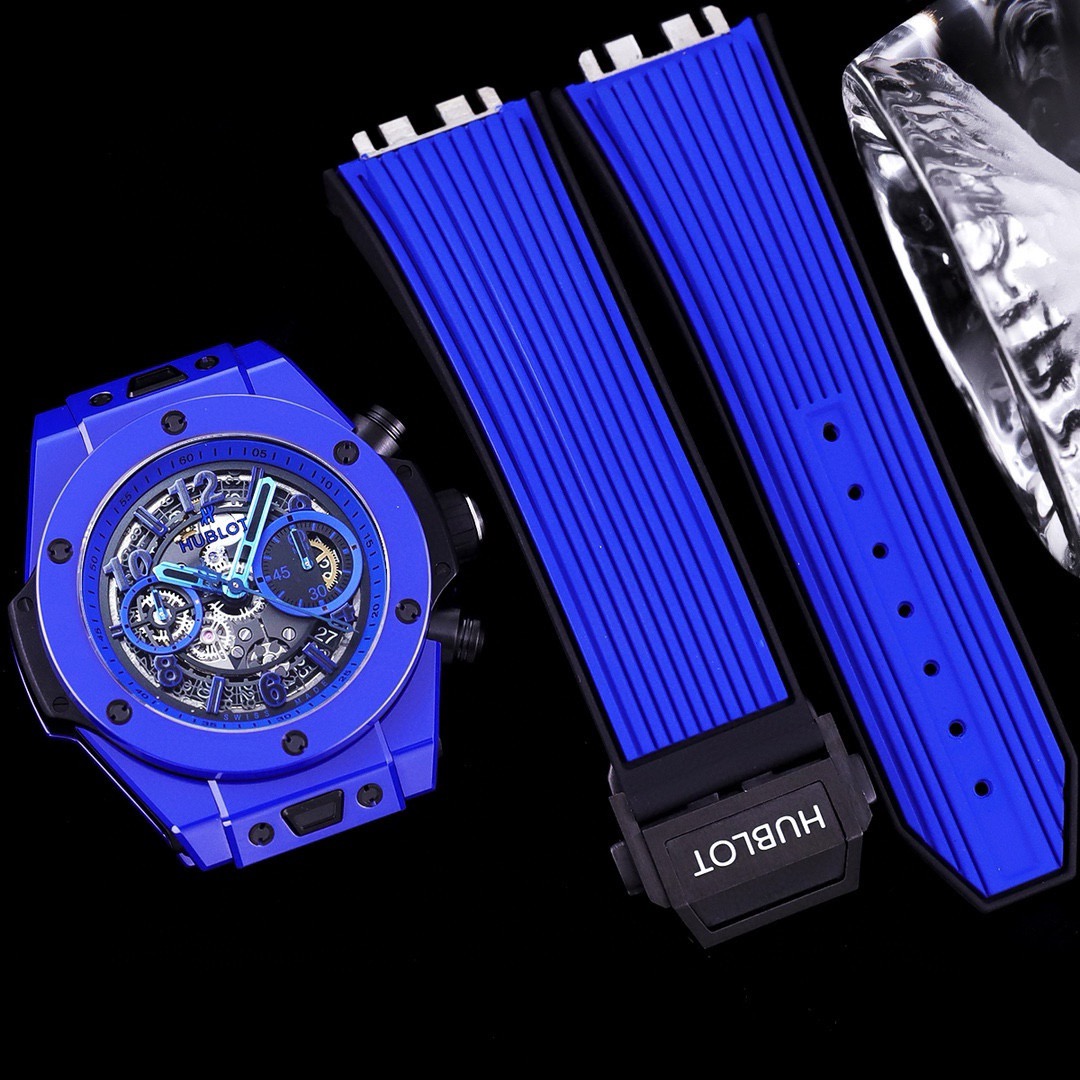 ユーボット「Hublot」BIG BANGユニコビッグバンシリーズカラーセラミック腕時計