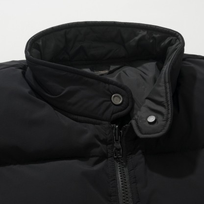 ルイ・ヴィトン「Louis Vuitton」ダブルフェイス レザーパッチ ダウンジャケット