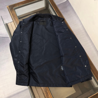 プラダ「Prada」2024早秋 スタンドカラージャケット アウター