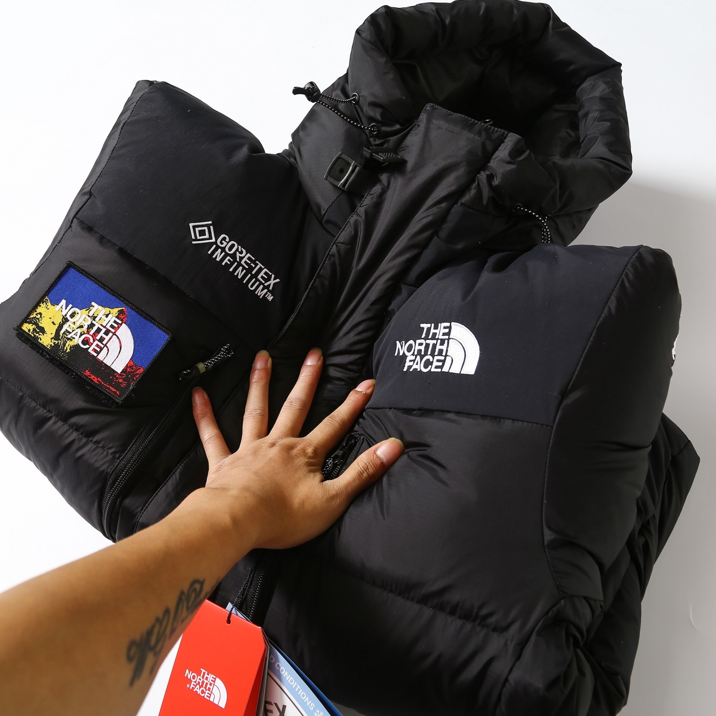 ザ・ノースフェイス「The North Face」ヒマラヤン マウンテン ジャケット ダウンフード付き