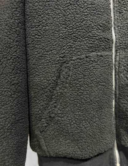 バレンシアガ「Balenciaga」‌最新24 FWカフステディラム毛リバーシブルレザージャケット