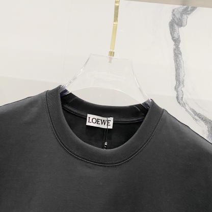 ロエベ「Loewe」パケット&カラーリング刺繍ロゴ半袖Tシャツ