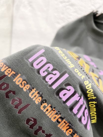 バレンシアガ「Balenciaga」ハイネックプレミアムコットン半袖Tシャツ
