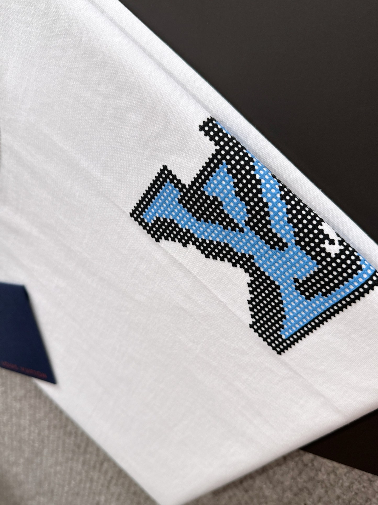 ルイ・ヴィトン「Louis Vuitton」ハイネックプレミアムコットン半袖Tシャツ