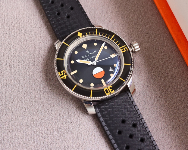 ブランパン「Blancpain」フィフティ・ファゾム「No Radiations」限定版自動巻きダイバーズウォッチ40.3mm