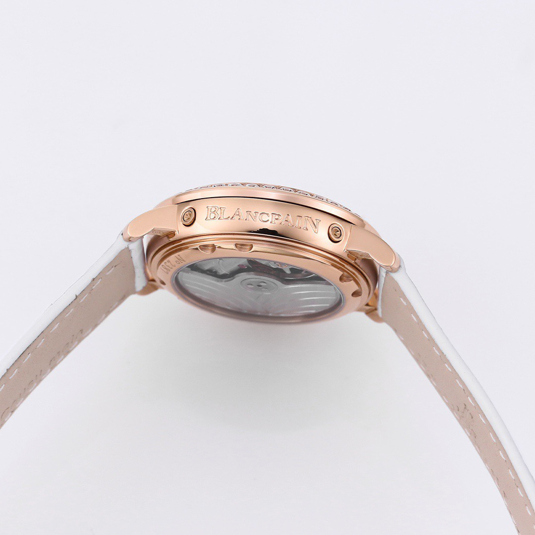 ブランパン「Blancpain」ヴィルレ レディース ムーンフェイズ＆コンプリートカレンダー自動巻き腕時計35mm