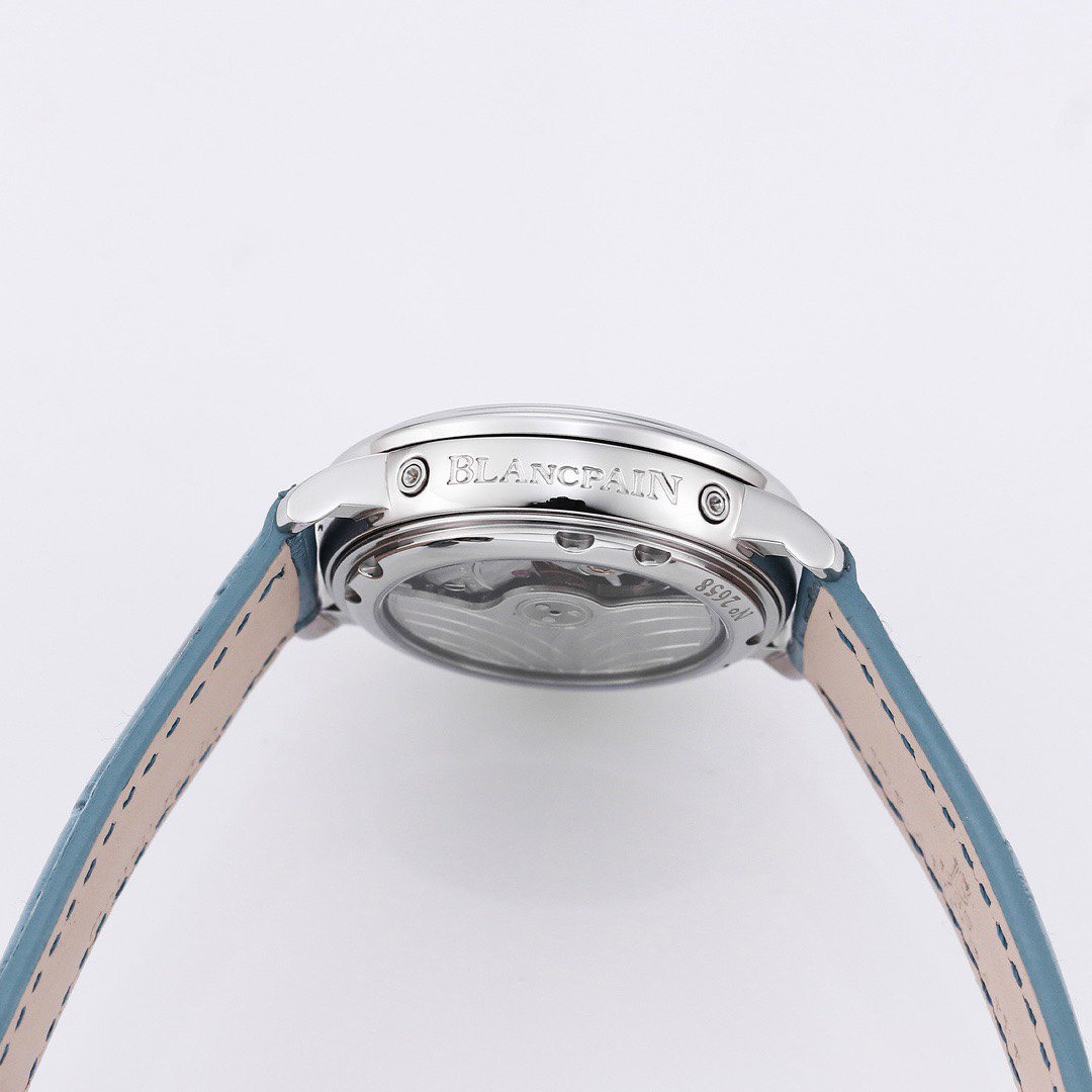 ブランパン「Blancpain」ヴィルレ レディース ムーンフェイズ＆コンプリートカレンダー自動巻き腕時計35mm