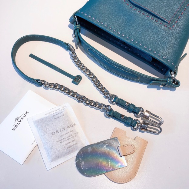 デルヴォー「Delvaux」Pin ミニバケットバッグ