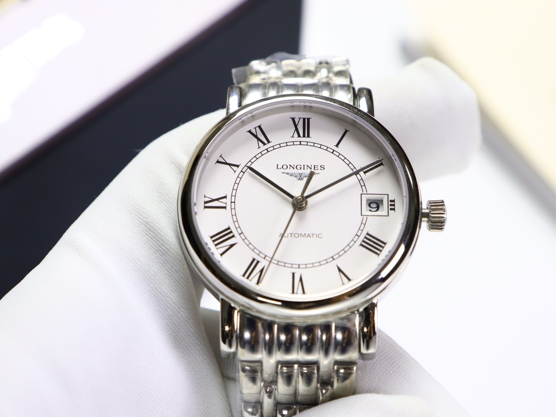 ロンジン「Longines」エレガンスコレクション レディース メカニカルウォッチ 32mm