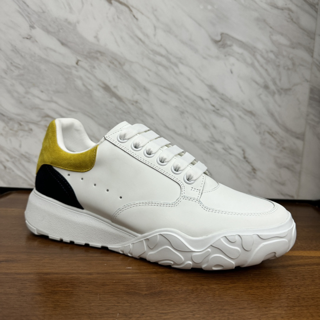 アレキサンダー・マックイーン［Alexander McQueen］Oversized Sneaker "Silk Gloss Leather" スニーカー