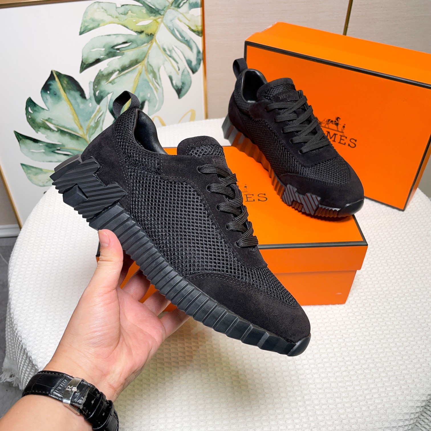 エルメス［Hermès］エッセンシャル ペアルック ダディシューズ