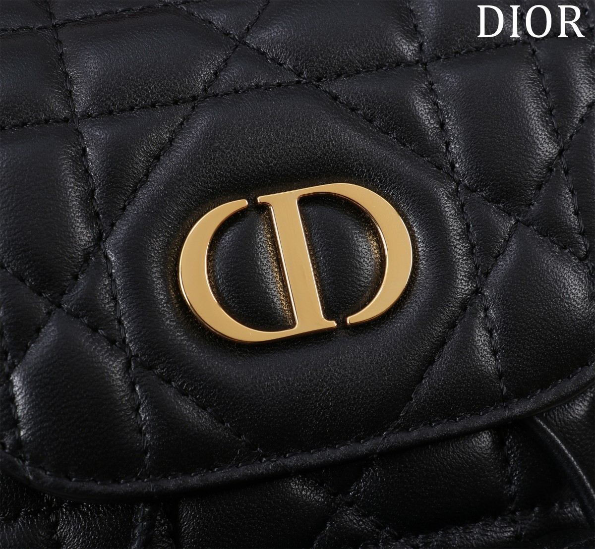 ディオール「Dior」カロ バックパック スモール ラージキャンバスキルト