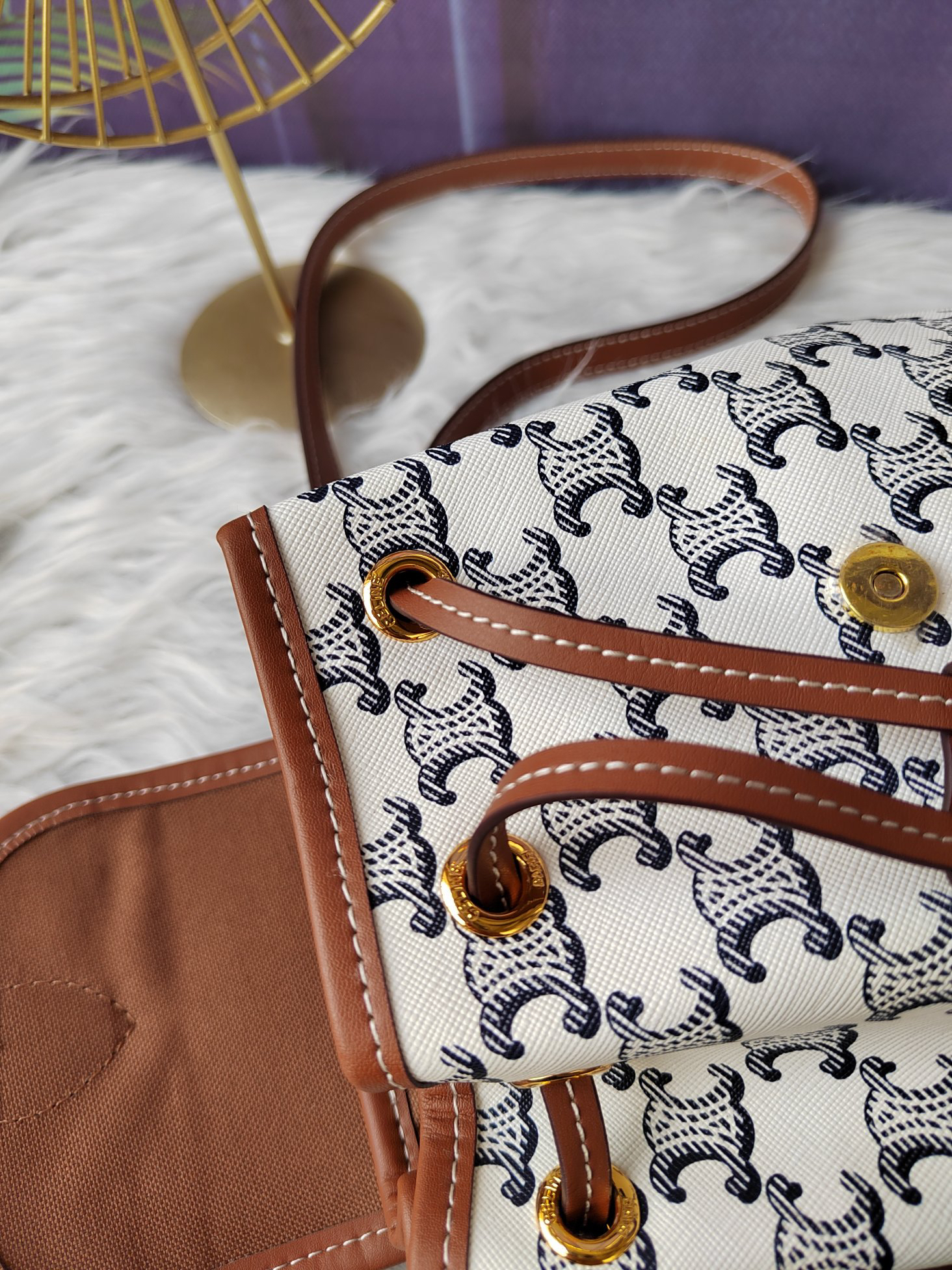 セリーヌ「Celine」Triomphe ミニ バックパック