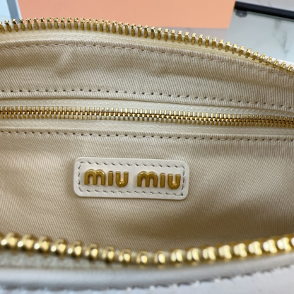 [Copy]ミュウミュウ「Miu Miu」Matelassé バイカー バッグ
