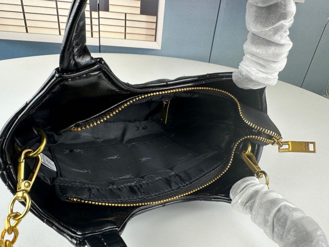 サンローラン「Saint Laurent」‌ PANIER レザー トートバッグ