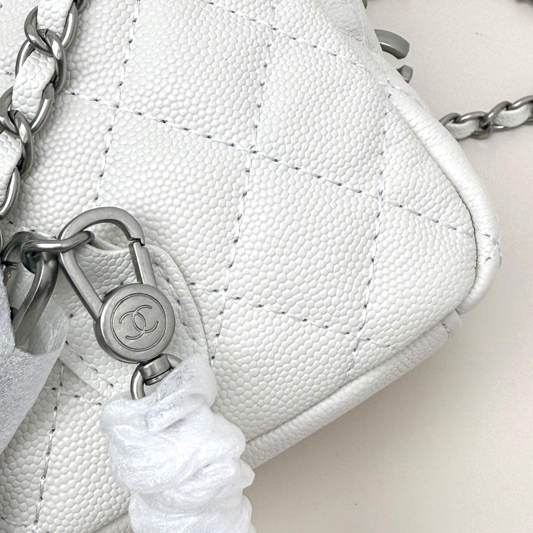シャネル「Chanel」25C バックパック レザー ミニサイズ