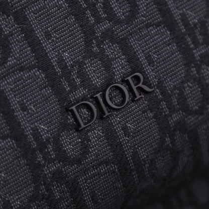 ディオール「Dior」ライダー バックパック ベージュ＆ブラック オブリーク プリント