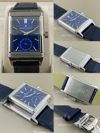 ジャガー・ルクルト［Jaeger-LeCoultre］レベルソ・トリビュート・デュオ・スモールセコンド 45.6×27.4MM