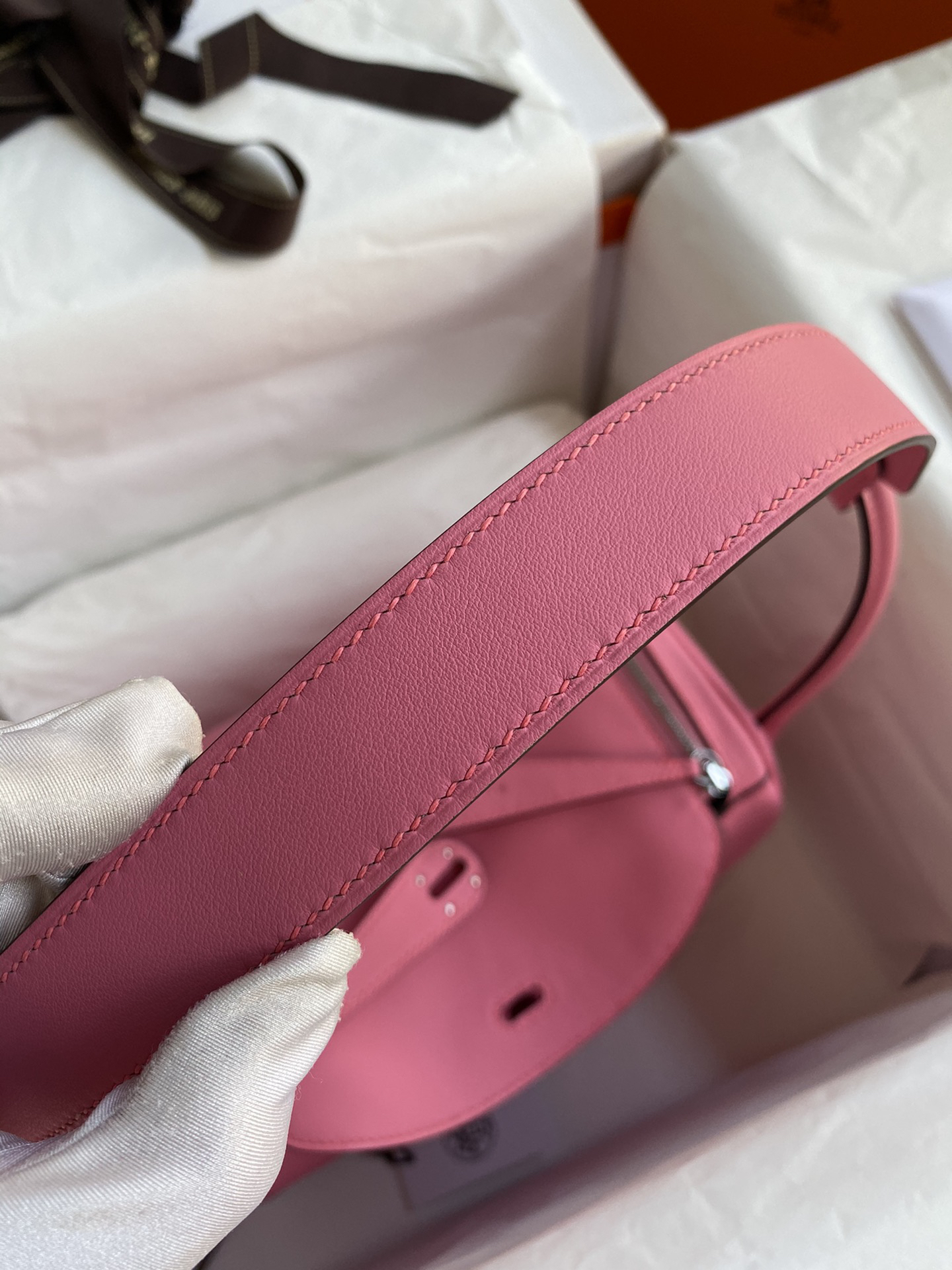 エルメス「Hermès」Lindy Swift Leather Bag