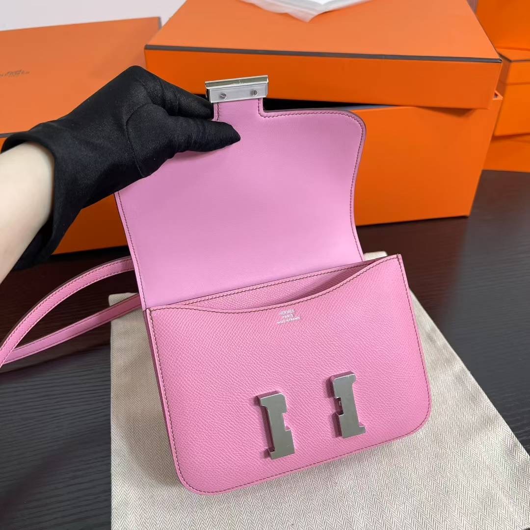 エルメス「Hermès」Pink Shoulder Bag