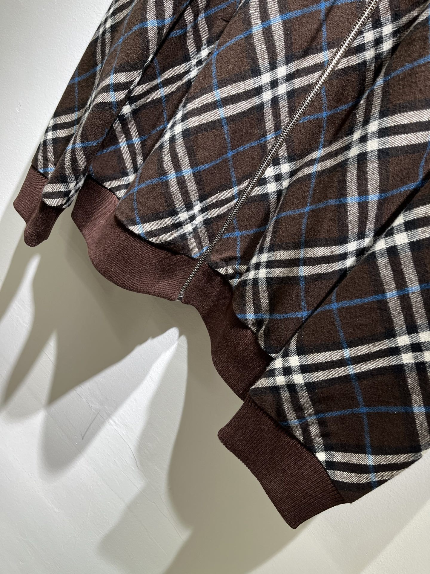 バーバリー「Burberry」 25FW レザー トラック ジャケット