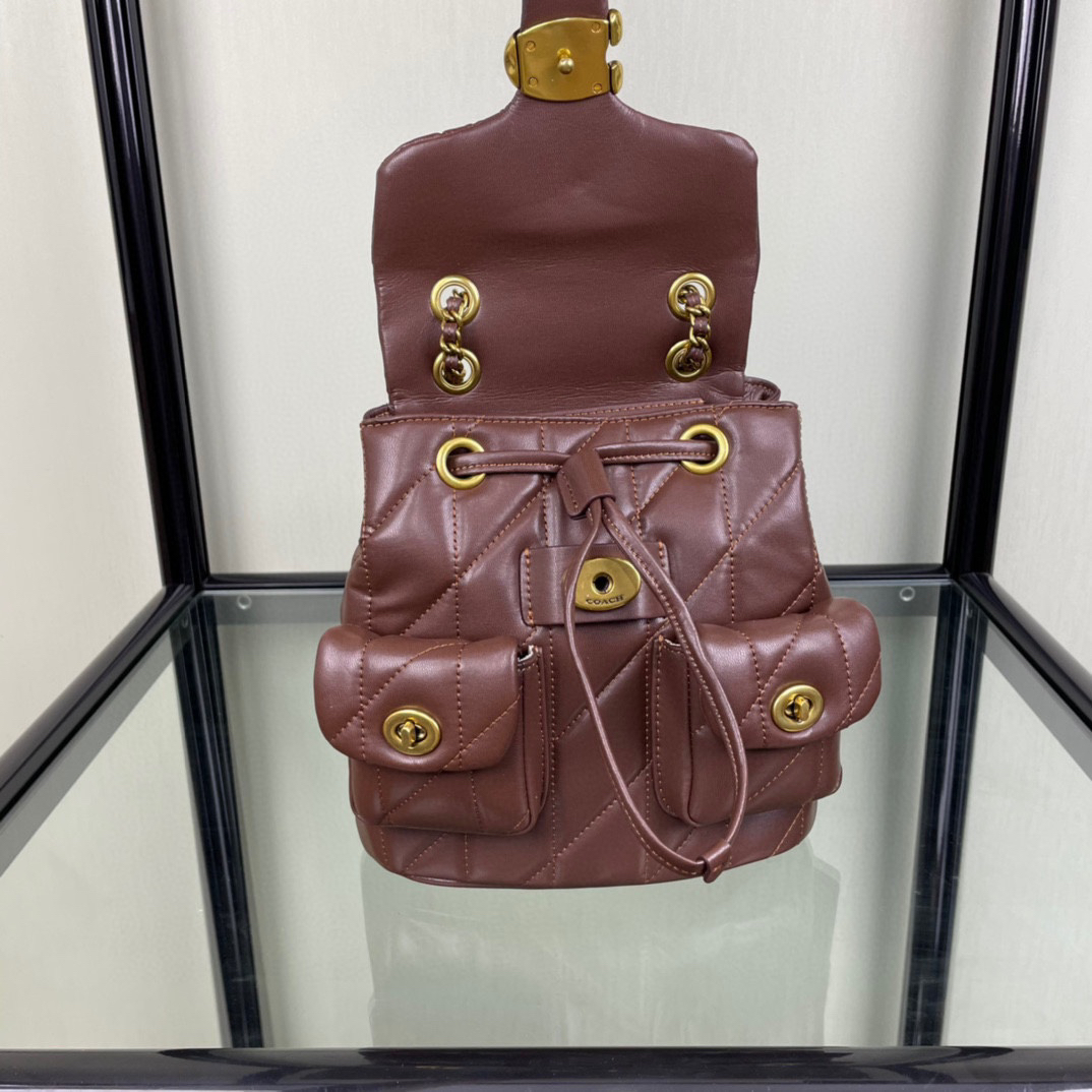 コーチ「Coach」TABBY リュックサック シルエット