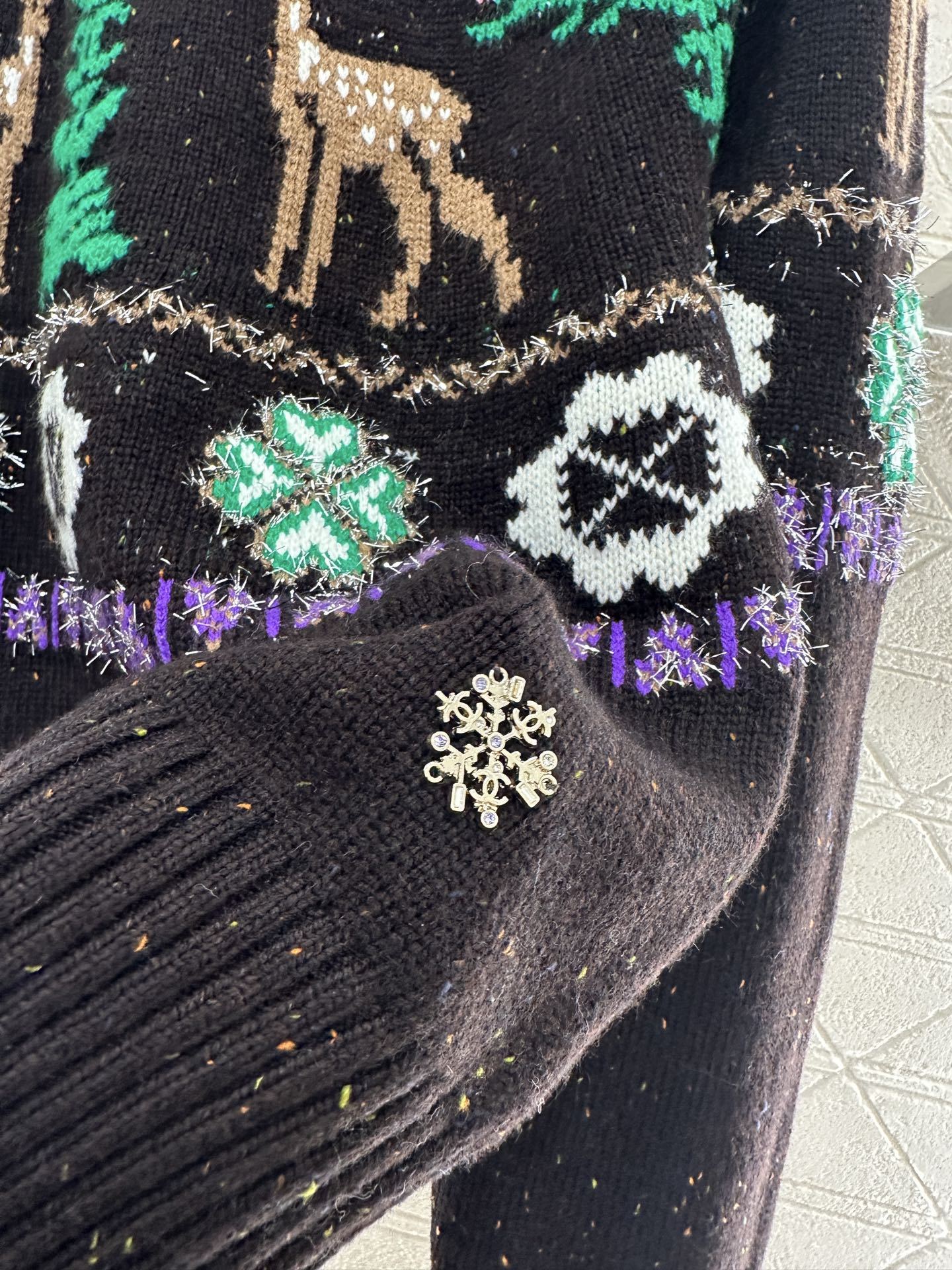 シャネル「Chanel」ノルディック ニット セーター
