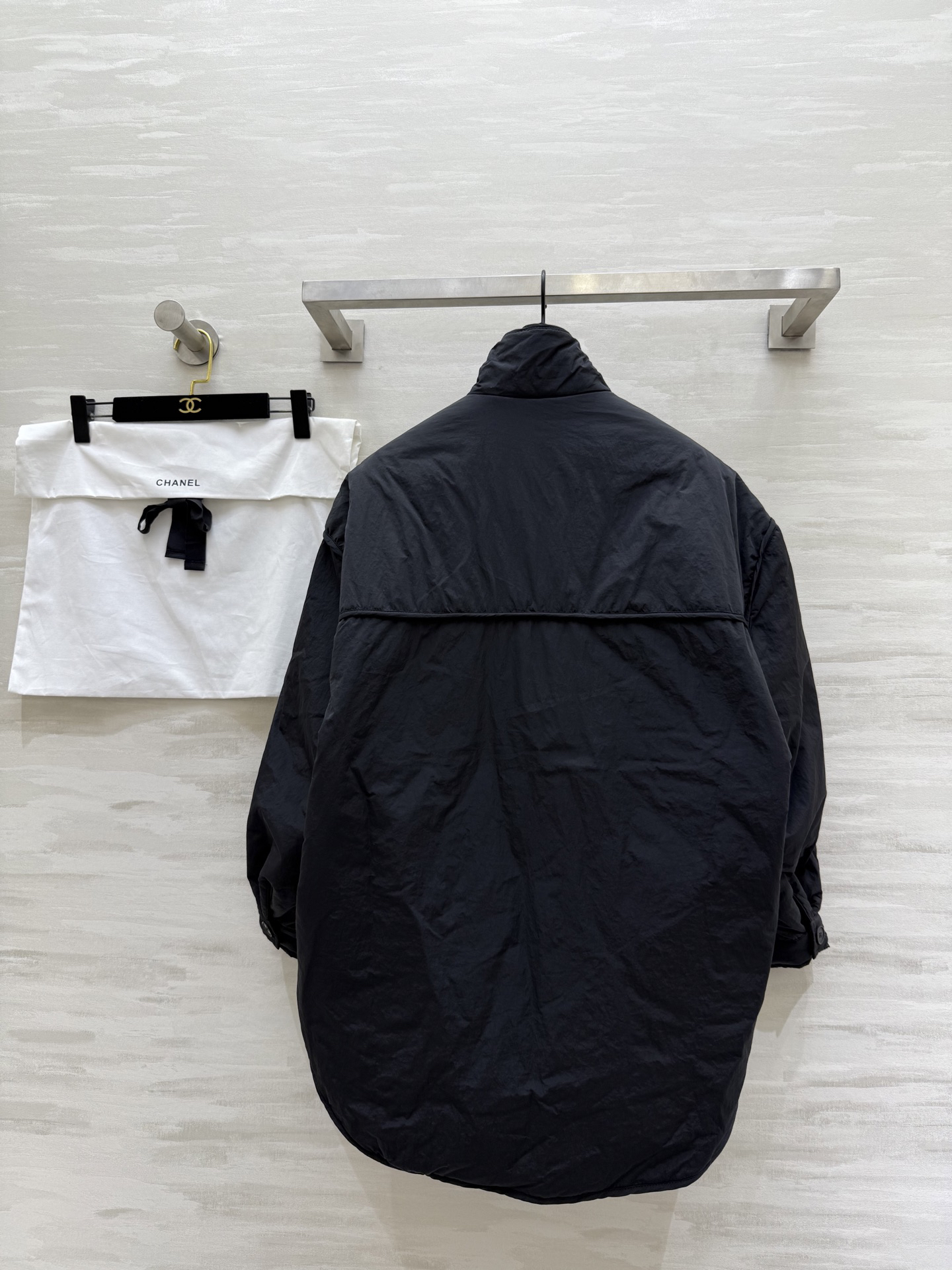 シャネル「Chanel」ヴィンテージ スタンドカラー キルトド ジャケット
