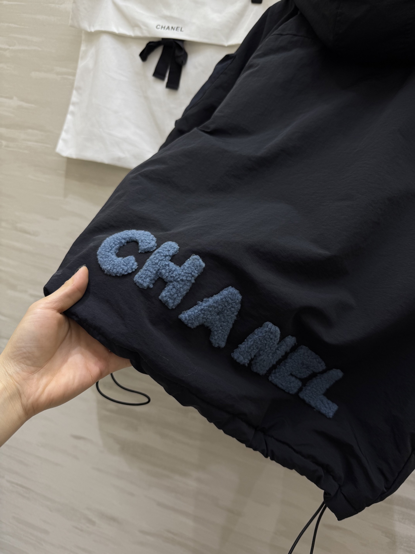 シャネル「Chanel」ヴィンテージ フード付き キルトド コート