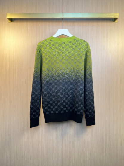 グッチ「Gucci」デグラデ ジャカード ニット セーター