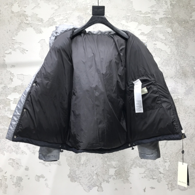 グッチ「Gucci」ダブルG ジャカード ダウンジャケット