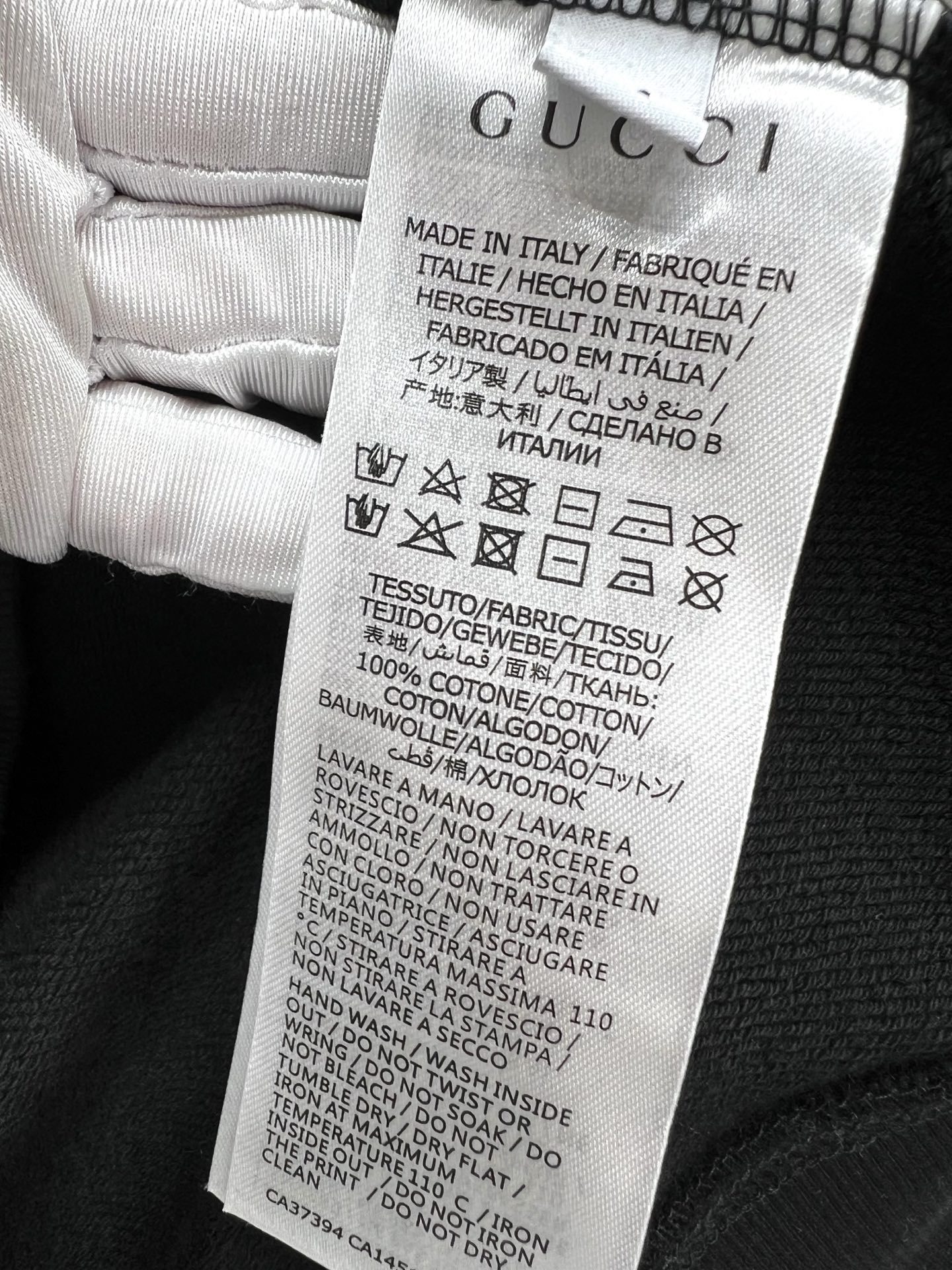 グッチ「Gucci」ロゴプリント パーカー