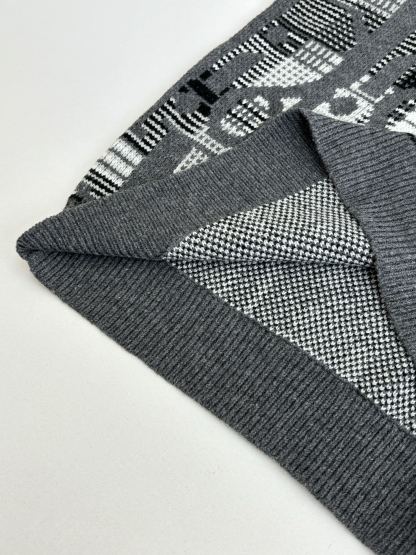 ディオール「Dior」 オブリーク ウール ジャカード ニットセーター