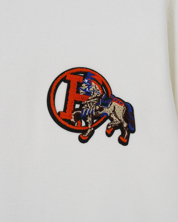 エルメス「Hermès」エンブレム ロゴ ロングスリーブ ニット