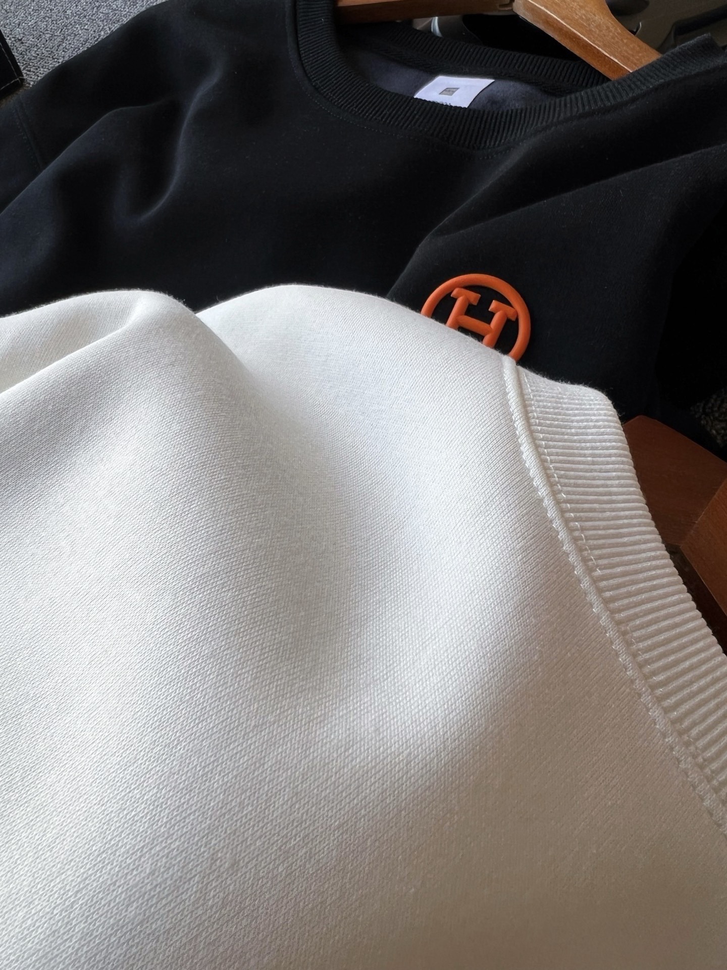 エルメス「Hermès」 オーリー フリース 裏起毛 スウェットシャツ