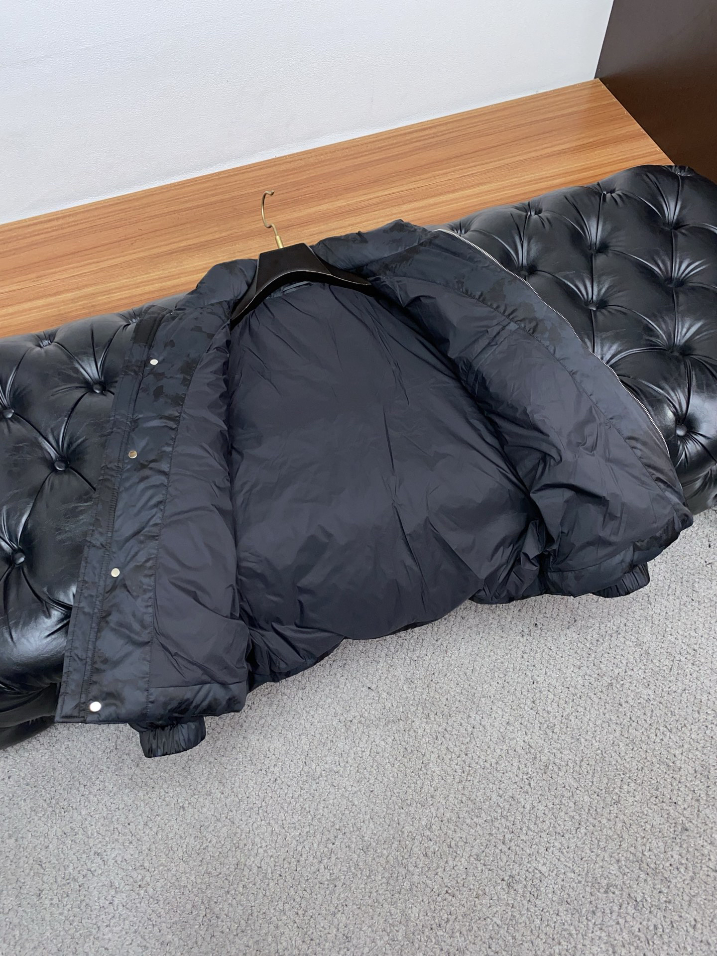 ディオール「Dior」スタンドカラー ジャカード キルト ダウン ジャケット