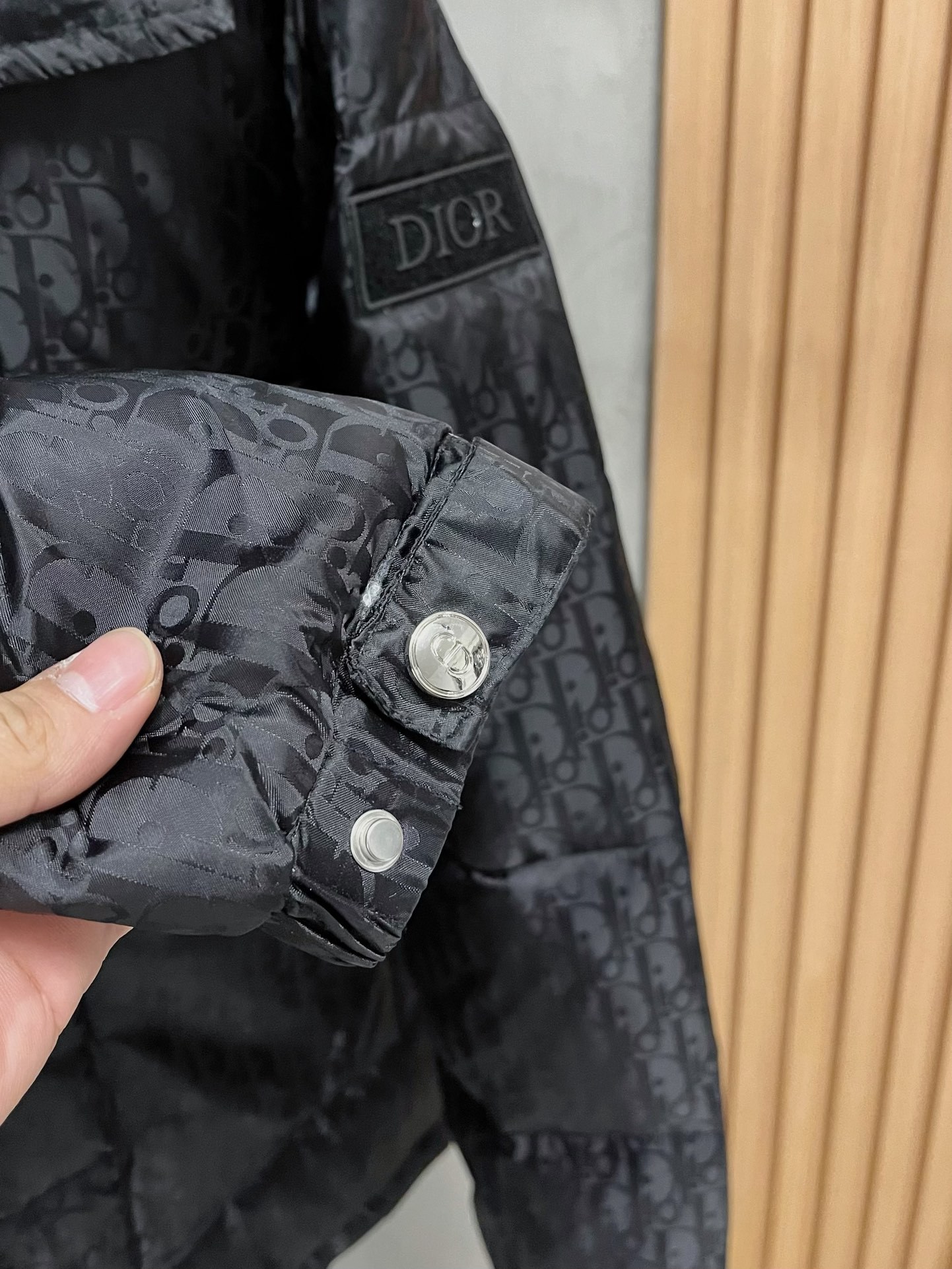 ディオール「Dior」OBLIQUE キルティング ダウンジャケット