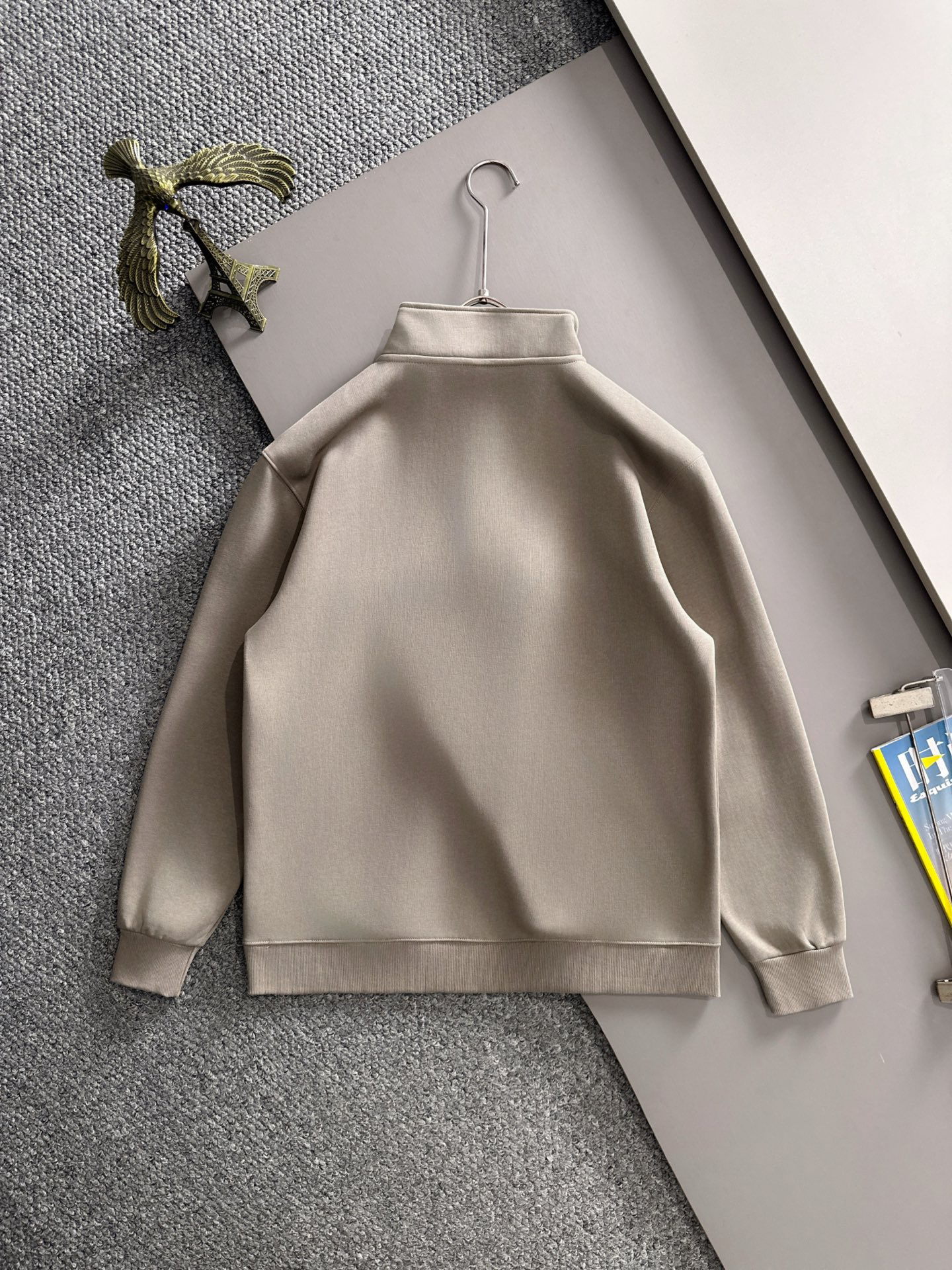 ディオール「Dior」タグ スウェットシャツ ジップカラー