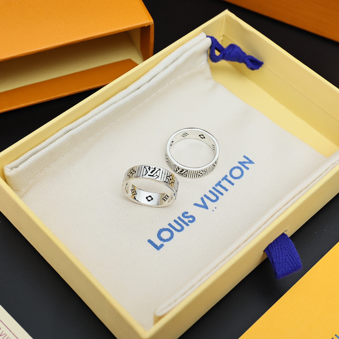 ルイ・ヴィトン「Louis Vuitton」Mosaic Chain リング