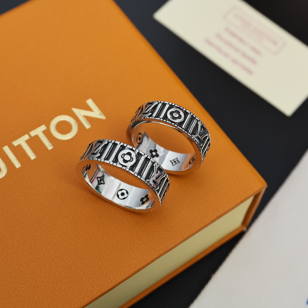ルイ・ヴィトン「Louis Vuitton」Mosaic Chain リング
