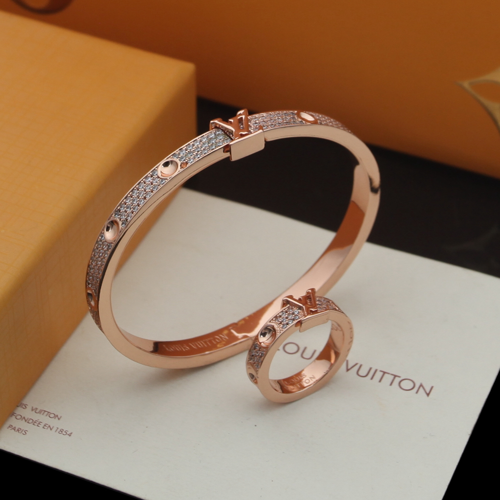 ルイ・ヴィトン「Louis Vuitton」Diamonds Pavé Solitaire リング